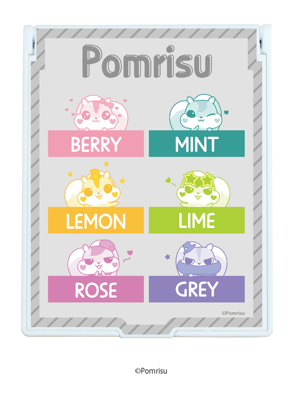 『ほっぺポムリス』デカキャラミラー 01/集合デザイン